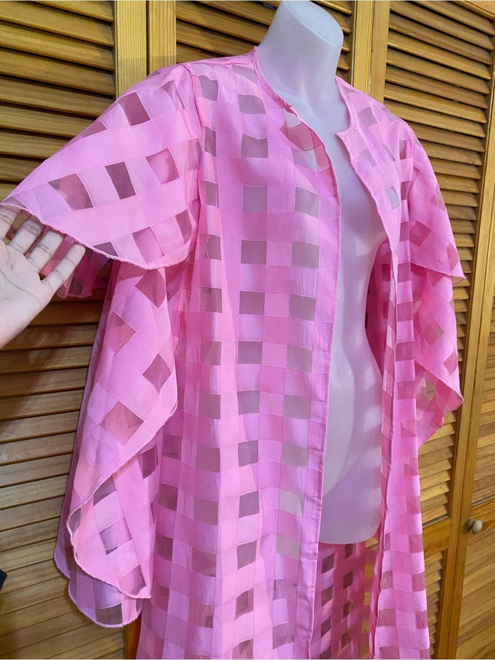 🎀Fun, gingham day jacket - Picture 3 of 8